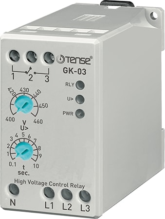 Gk-03 Trifaze Aşırı Gerilim Kontrol Rölesi
