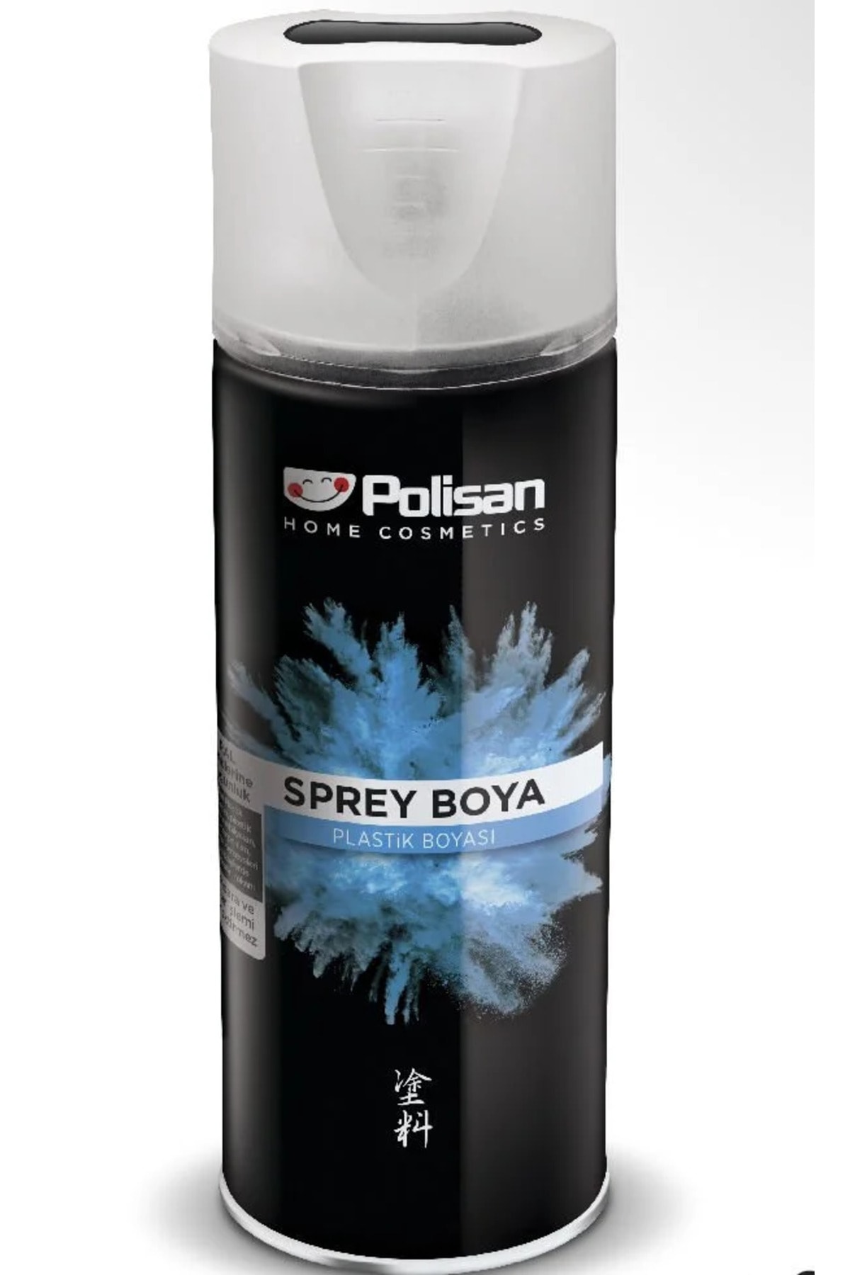 Sprey Plastik Yüzey Aksam Boyası 400ml Mat Siyah Ral9004