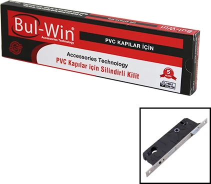 Silindirli Pvc Kapı Kilit P35MM (5263)