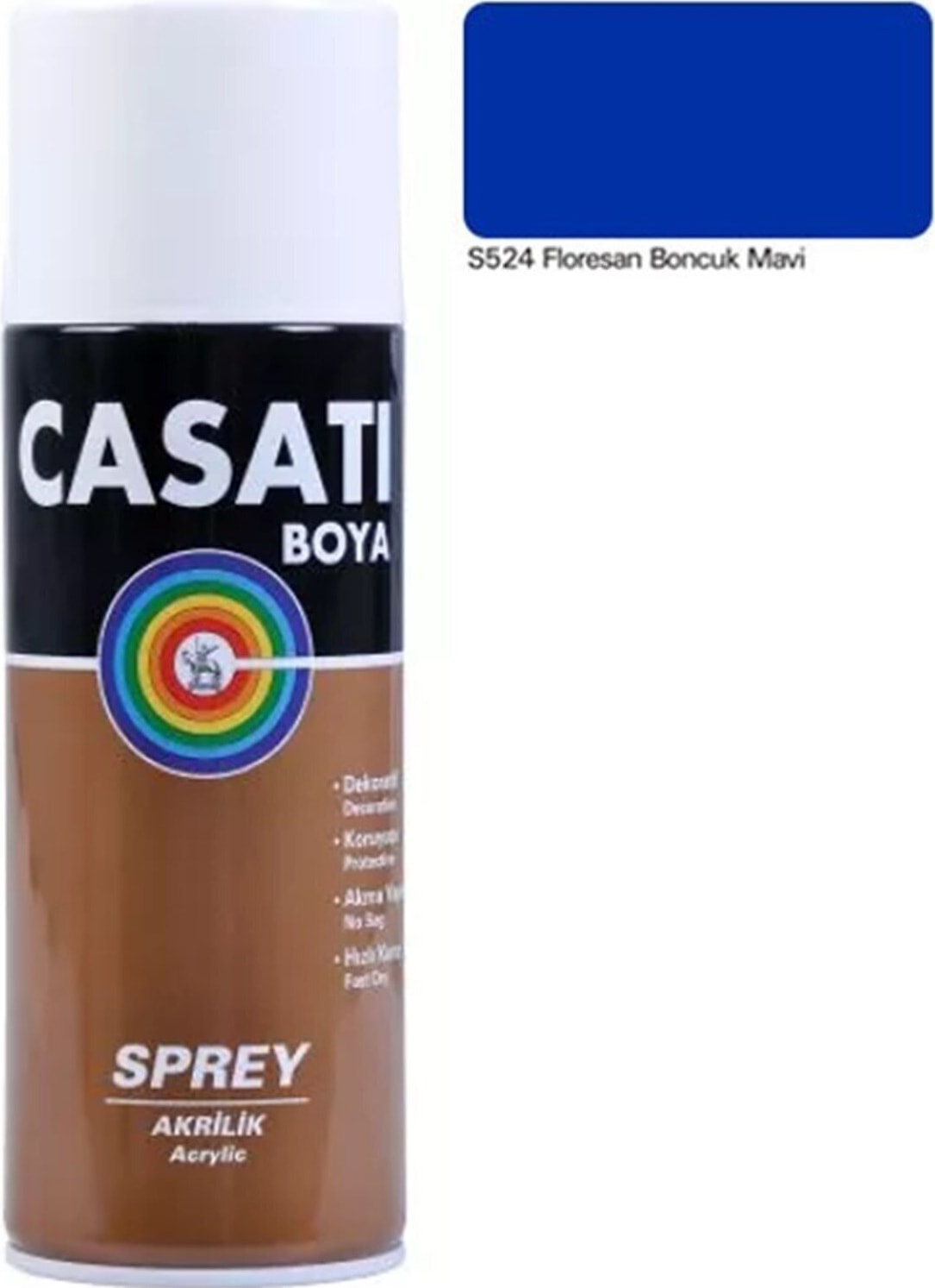 Casatı 524 Sprey Flörasan Boncuk Mavi Metalik