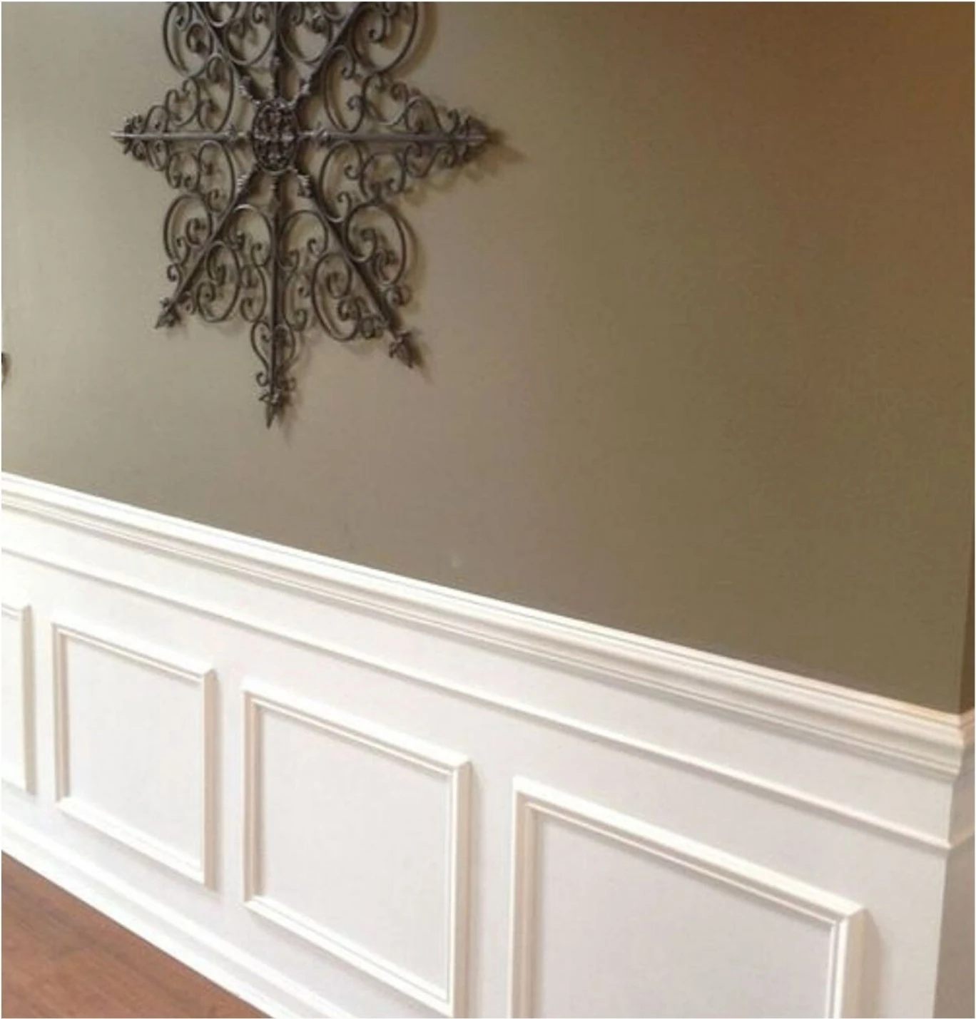 Decozza Boyanabilir Dekoratif Hazır Kesimli Antre ve Koridor Çerçevesi 2,5 cm Çıta