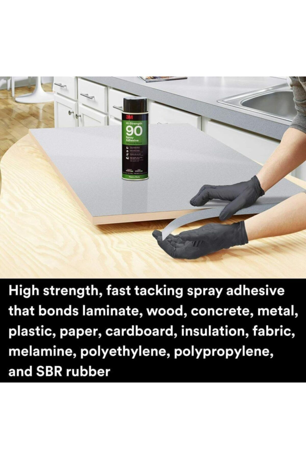 3M 90 Çok Amaçlı Çok Güçlü Sprey Yapıştırıcı 500ml