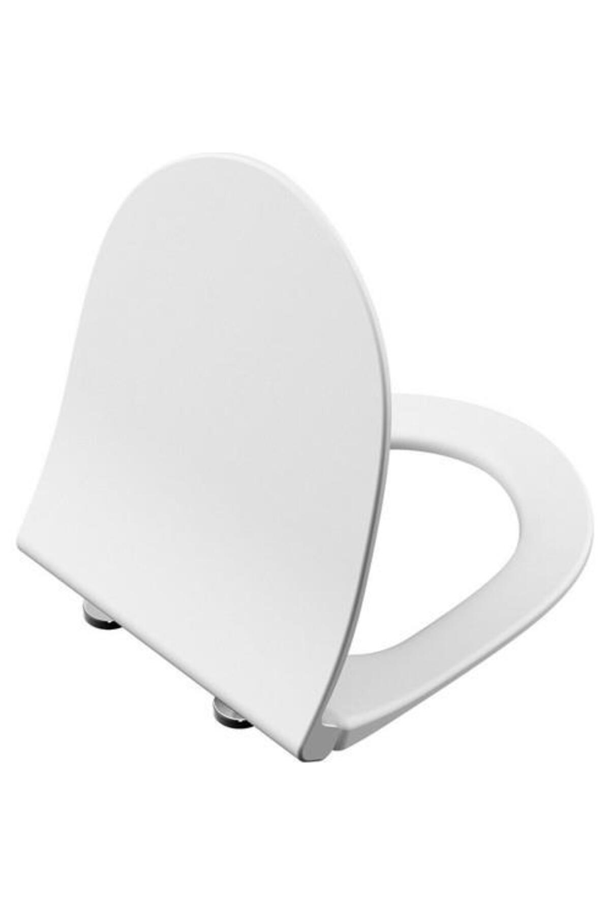 S60 Kanalsız Asma Klozet+ Slim Duroplast Kapak+Gömme Rezervuar Set