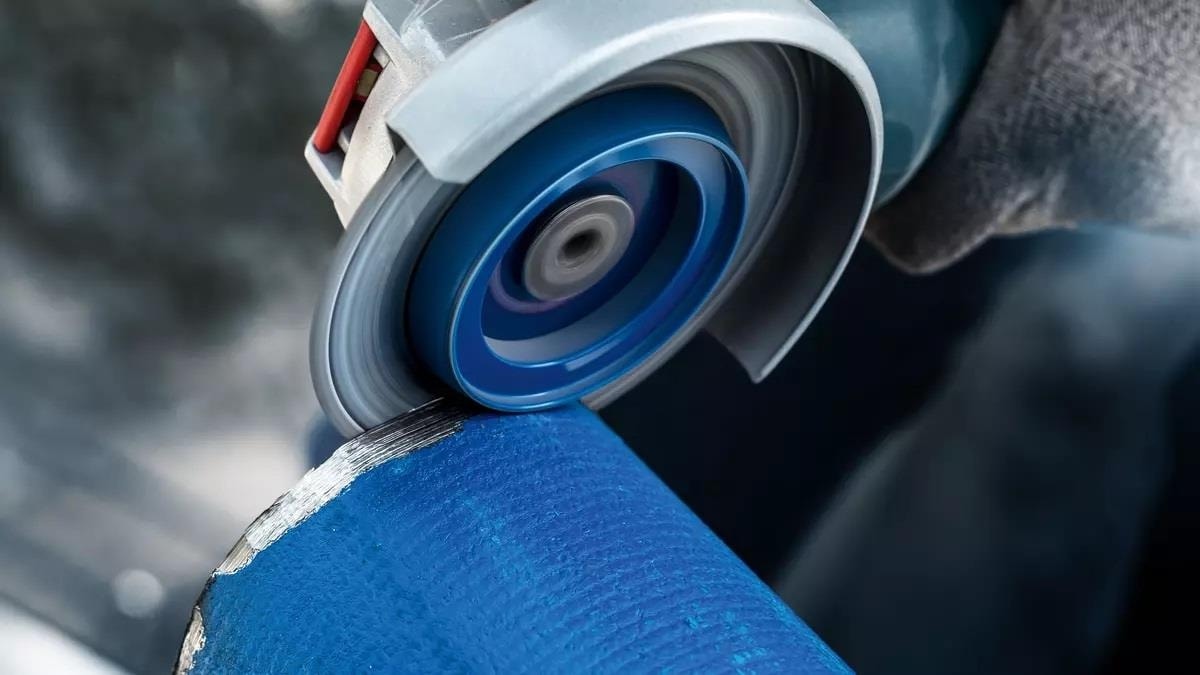 BOSCH 125 mm Flanşlı Elmas Boru Kesme Testeresi 2608901391