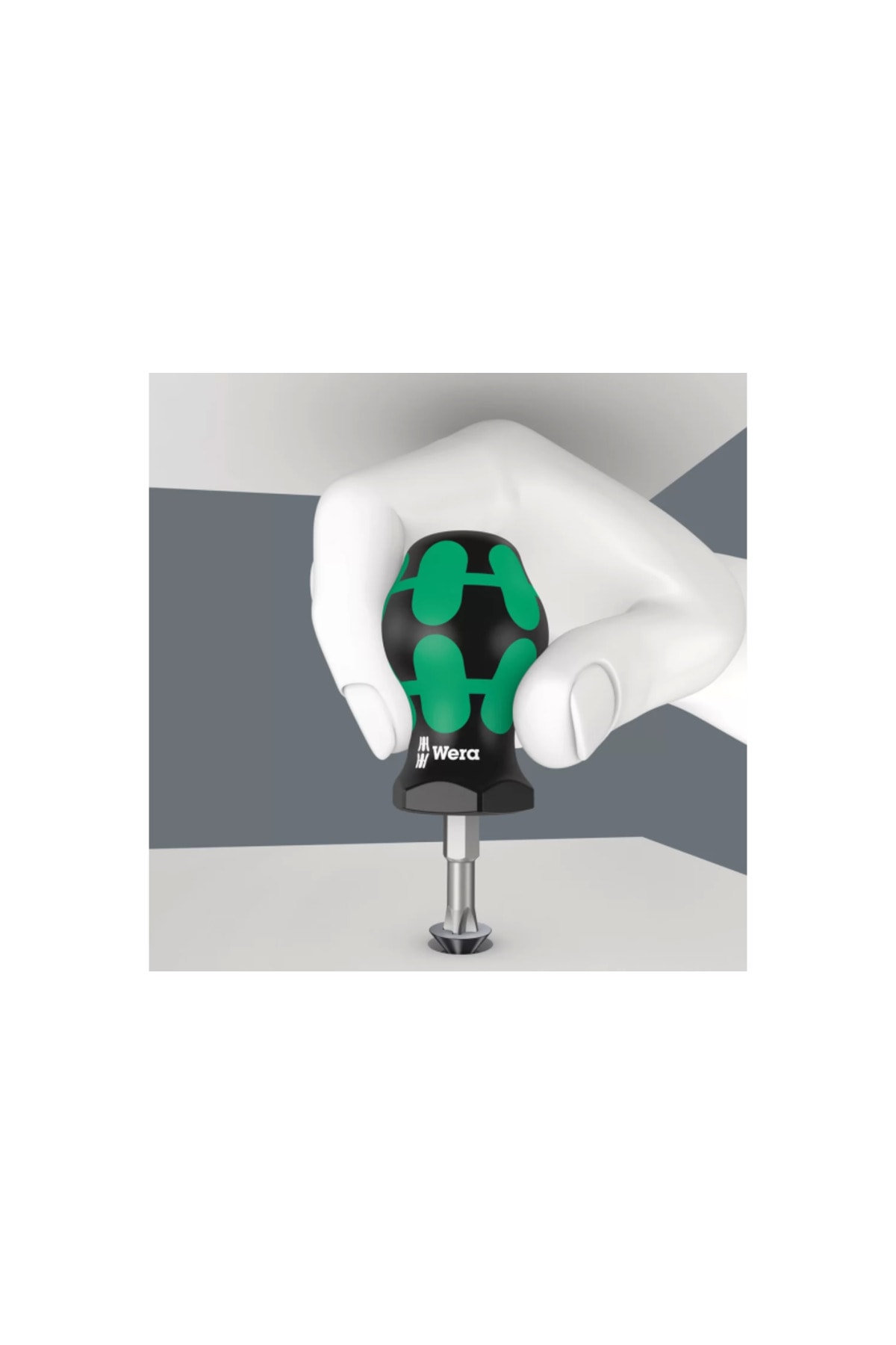WERA 335 Stubby Topaç Düz 0,6x3,5x25mm Tornavida 05008840001
