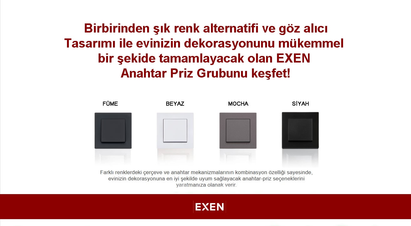 Beyaz Modül+Kapak | Anahtar 10 Adet Çerçeveli
