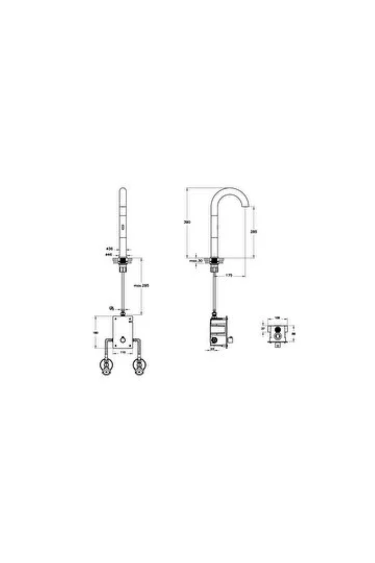 Liquid Temassız Lavabo Bataryası