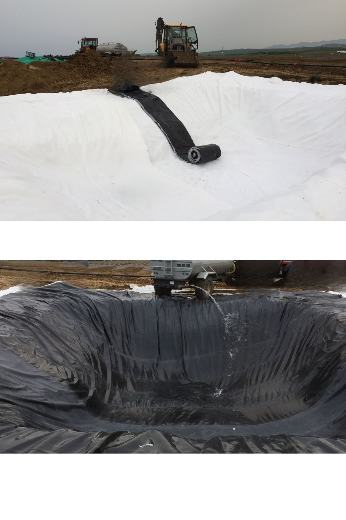 11 M² Geotekstil Süs Havuzları Ve Tarımsal Sulama Havuzları 2.2m X 5m