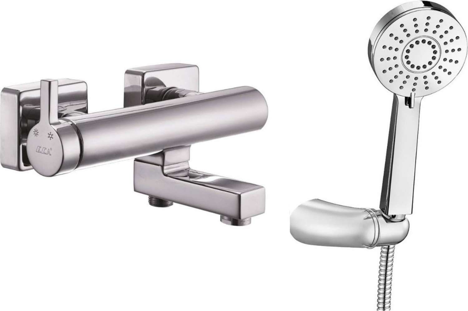 Mina Banyo Bataryası +Fırat Mafsallı Duş Seti Banyo Üst Takımı