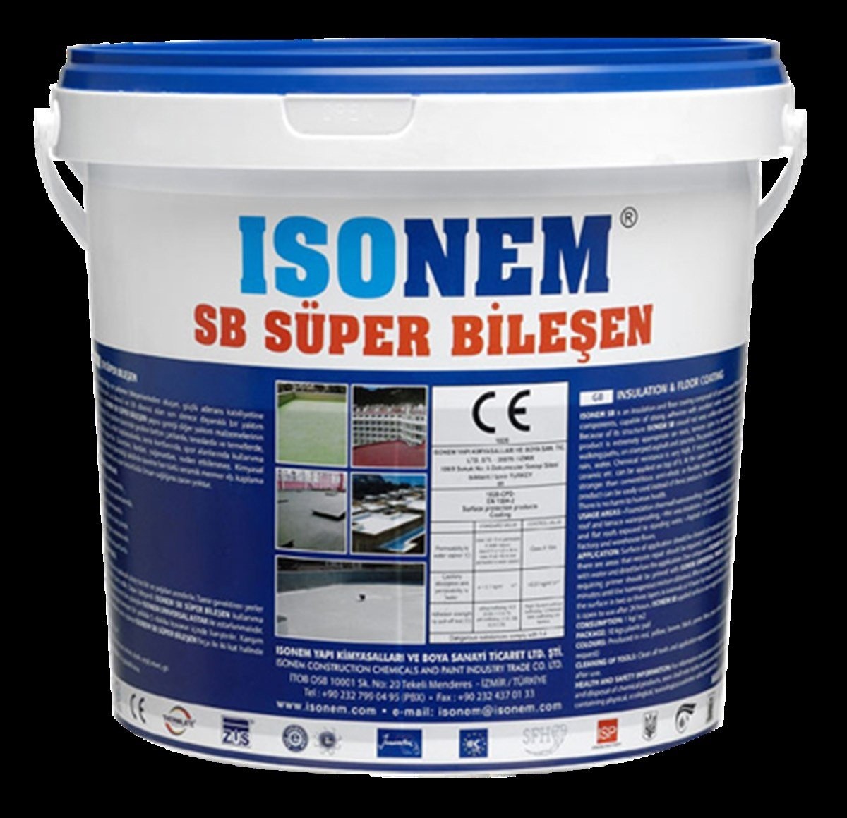 Isonem Sb Süper Bileşen Beyaz 10 Kg