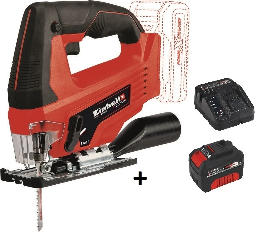 Tc-Js 18 Li - Dekupaj Testeresi + 4.0 Ah Starter Kit