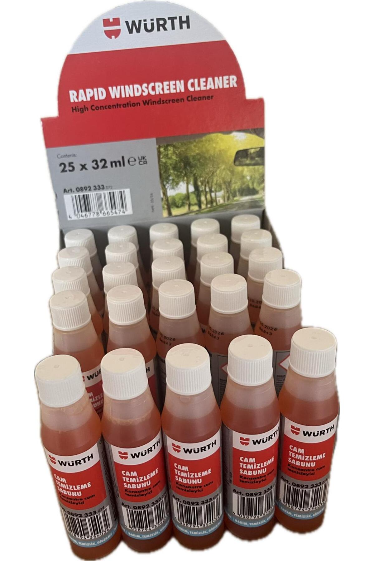 WÜRTH CAM TEMİZLEME SABUNU 32 ML 5 ADET
