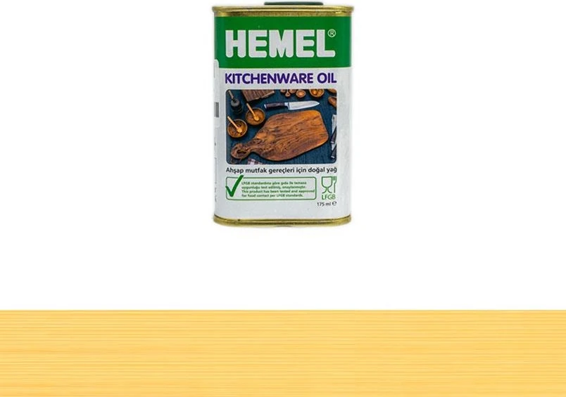 18816 Kitchenware Oil 175 Ml Ahşap Mutfak Gereçleri Yağı Şeffaf