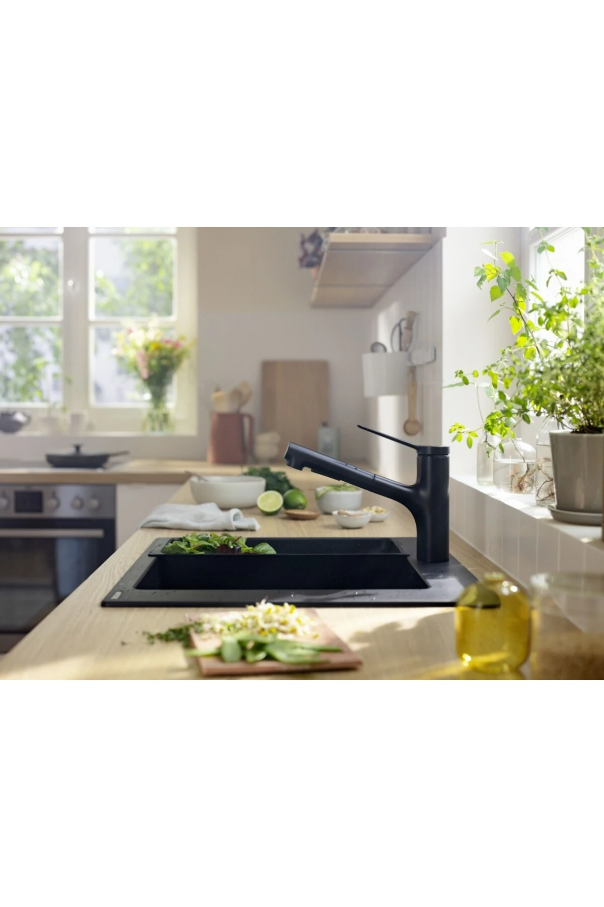 Zesis M33 Tek kollu Eviye Bataryası 150 2 jet Satin Siyah 74800670