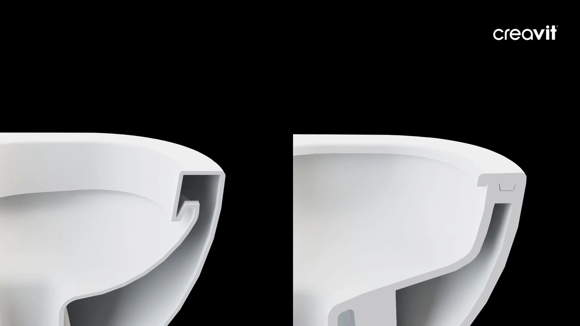 Ness Beyaz Kanalsız Açık Montaj Asma Klozet NS322, Ness Duroplast Yavaş Kapak KC3403