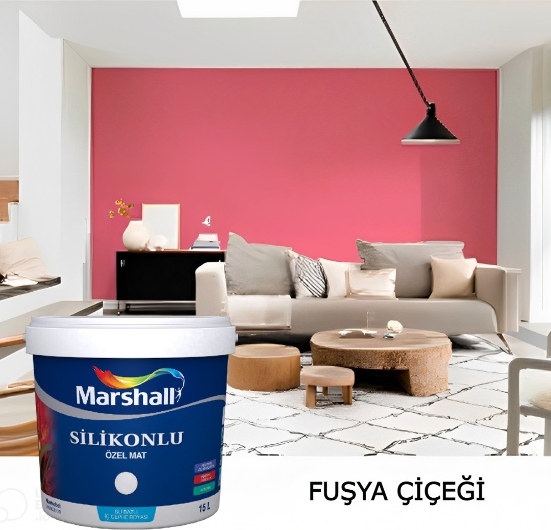 SİLİKONLU MAT SİLİNEBİLİR İÇ CEPHE BOYASI 2,5 LT 3,5 KG