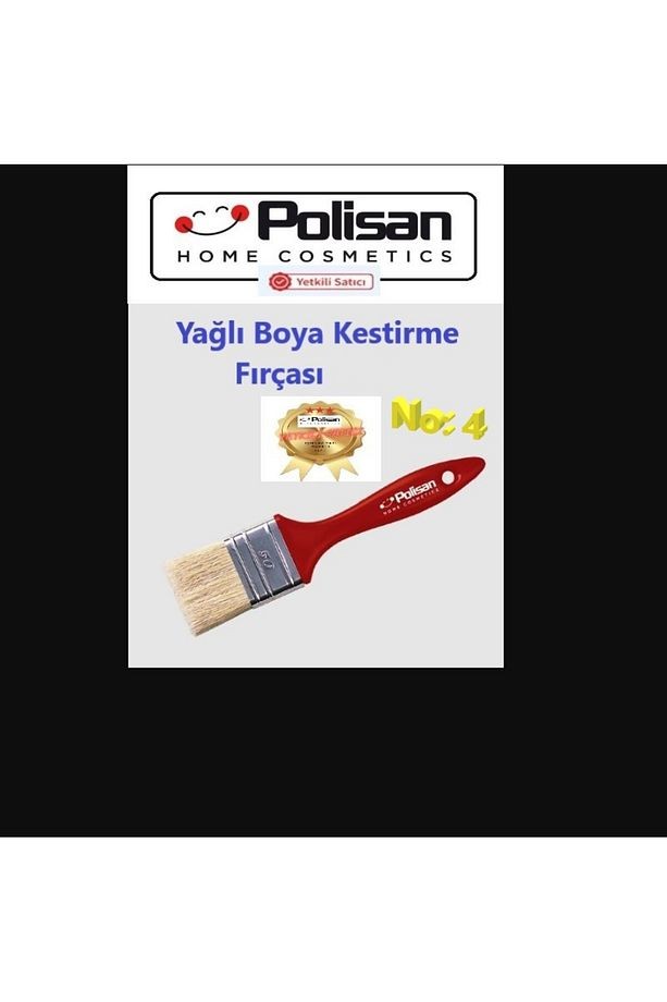 Kestirme Fırça No: 4 -yağlı Boya Ve Su Bazlı Boyalar Için