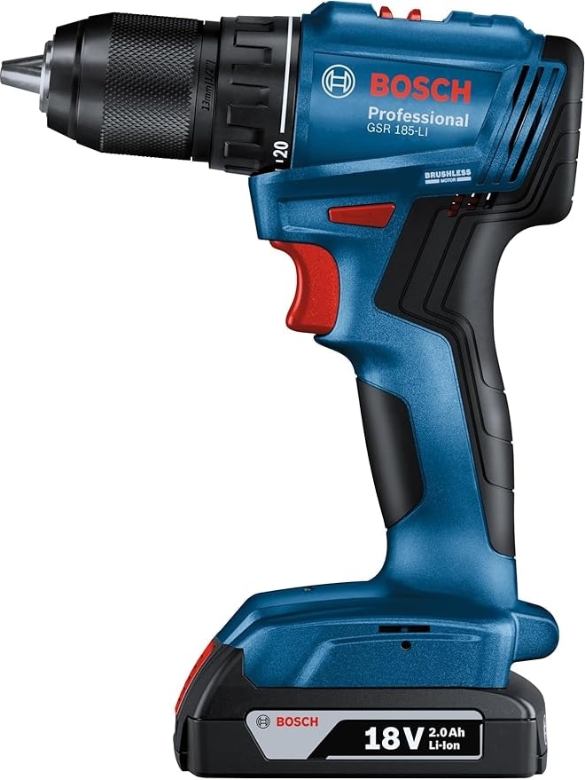 BOSCH Gsr 185-LI Tek Akülü Delme Vidalama Makinesi 06019K3001