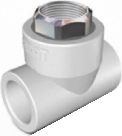 Pprc 32 Mm-1" Iç Dişli Te (Altı Köşe)