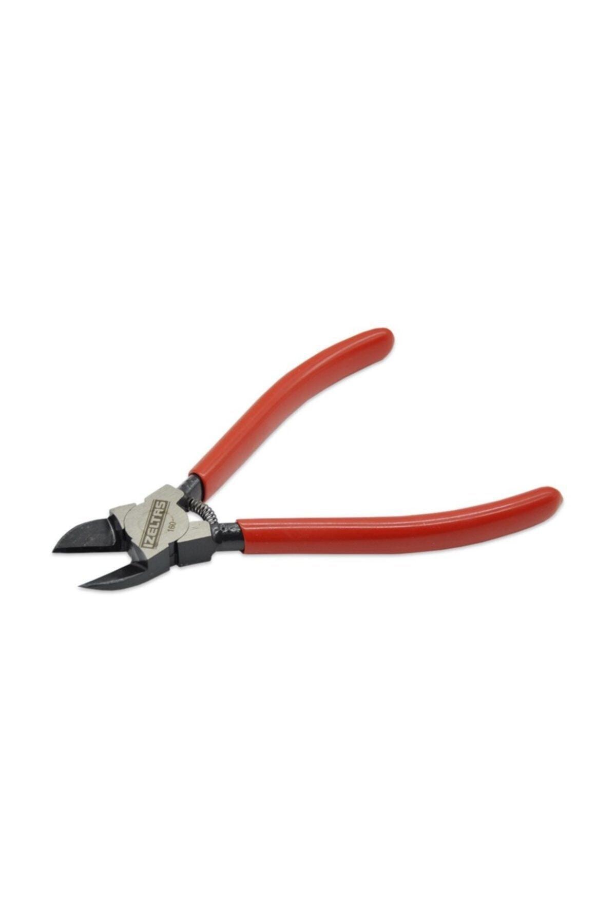 Inçe Uçlu Yan Keski Plastikler Için 160 mm