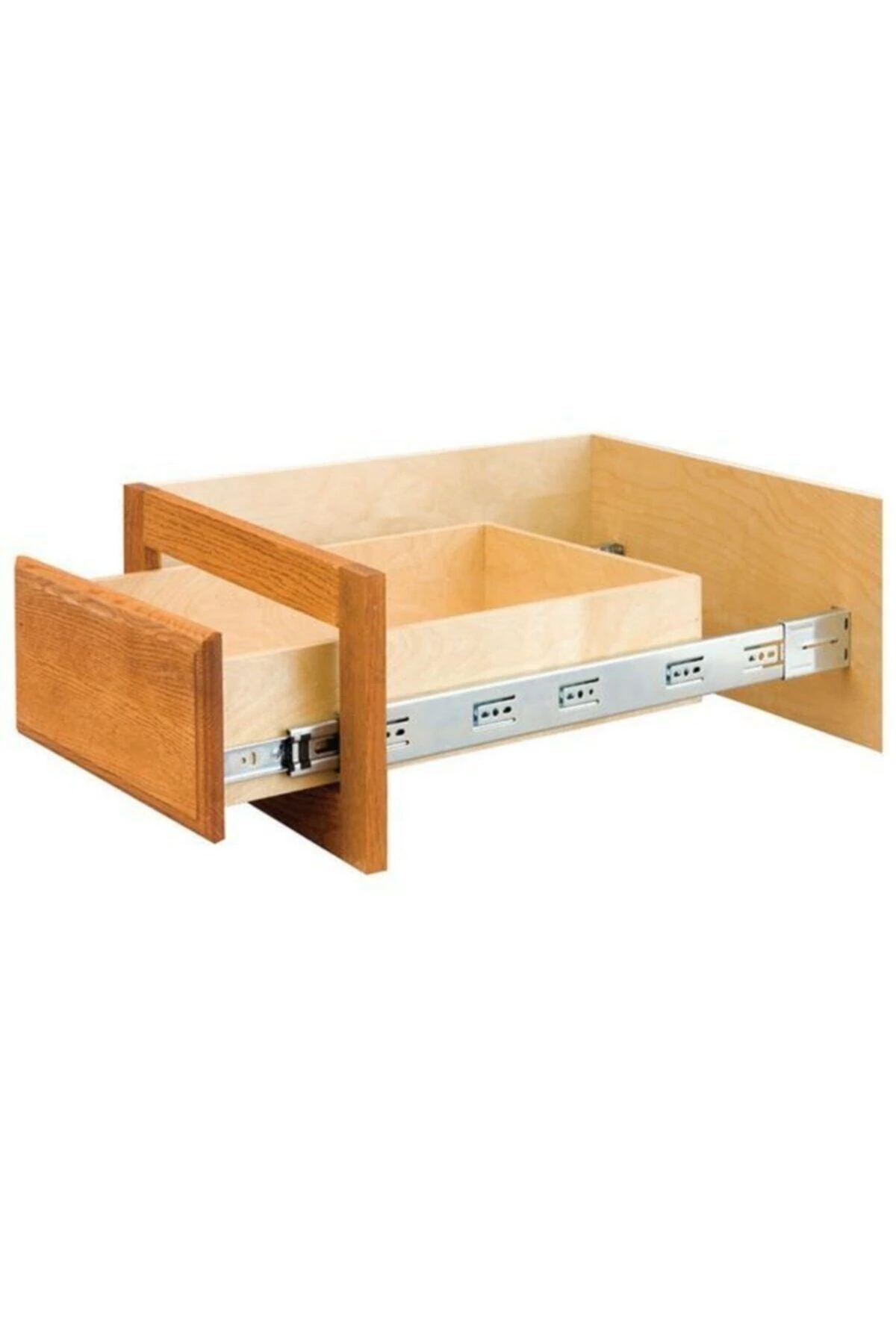 Canex Kızaklı Teleskopik Bilyalı Çekmece Ray 50cm - Çekmece Rayları - Tek Ebat