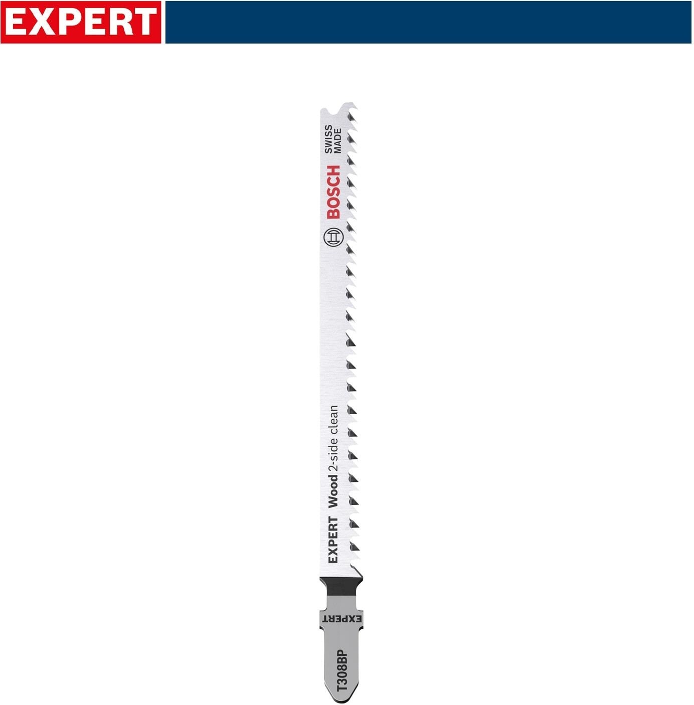 BOSCH Expert T 308 Bp 5'li Çapaksız Ahşap Dekupaj Bıçağı 2608900558