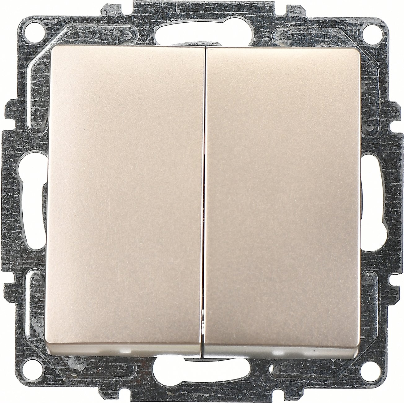 Visage Metalik Bej Komütatör Mekanizma