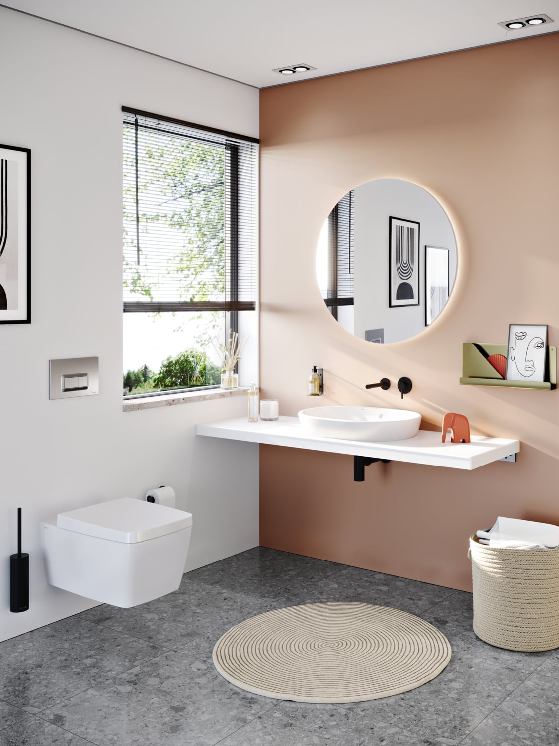 Origin A4512336 Lavabo Sifonu, T Tipi, Mat Siyah
