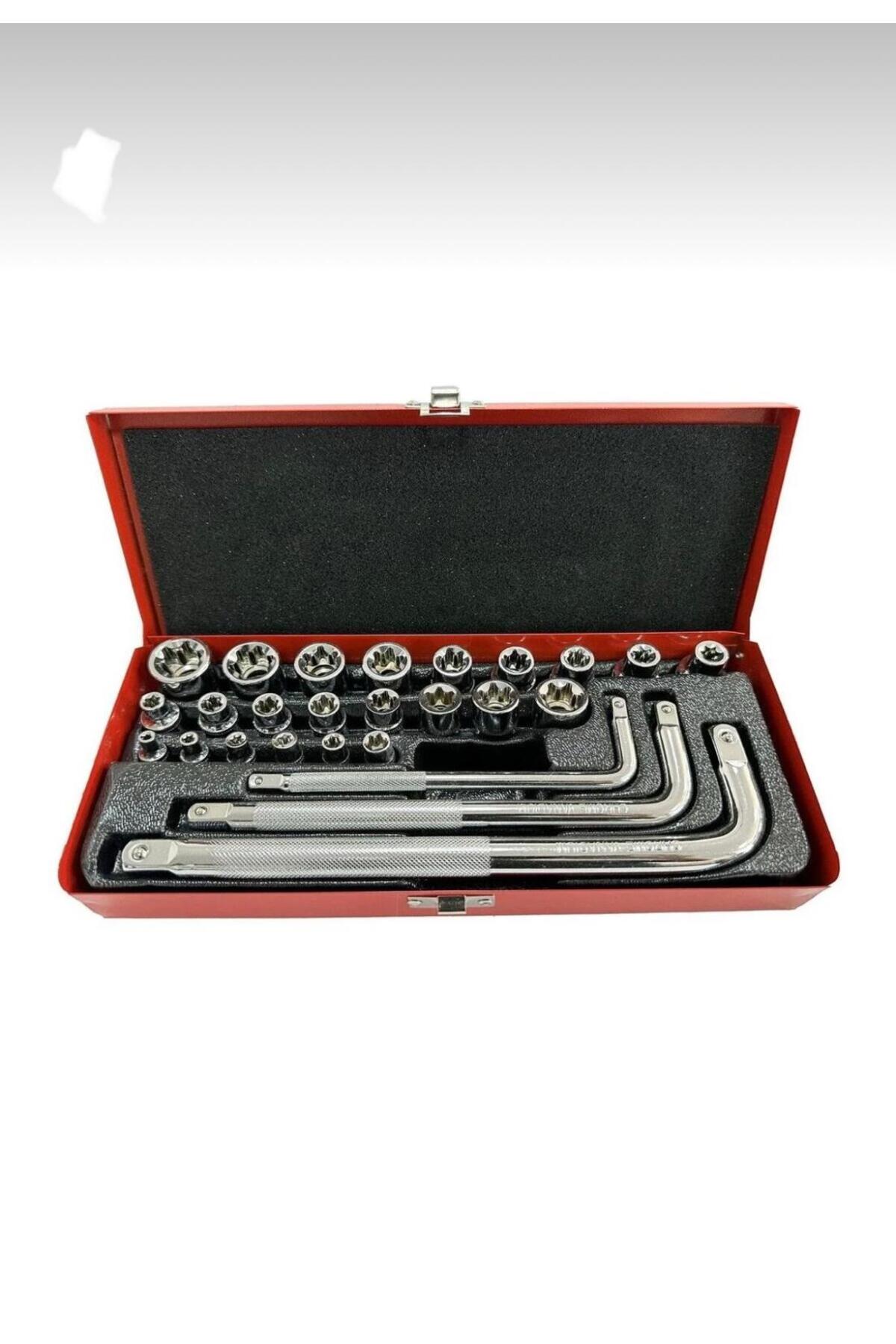 E TİPİ YILDIZ L KOLLU LOKMA TAKIMI SET 26 PARÇA