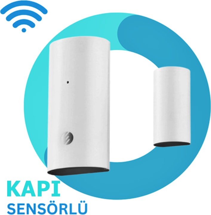 Kapı Pencere Manyetik Wi-Fi Sensör Akıllı Ev Güvenliği - Kablosuz SL-EG05
