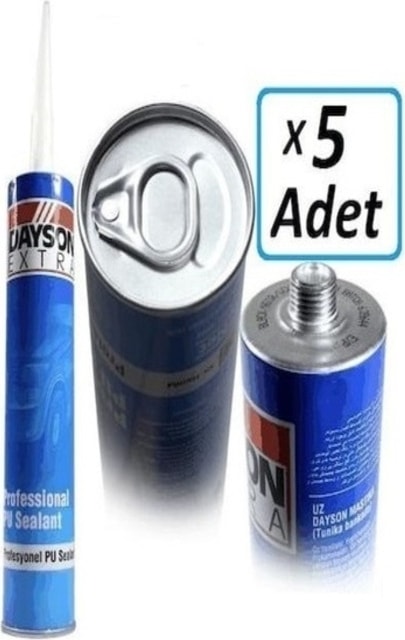 Pu Mastik 280 ML. Beyaz 5 Adet..
