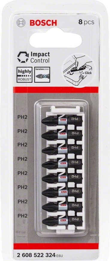 BOSCH Impact Ctrl Ph2X25 Mm (1 Adet)
