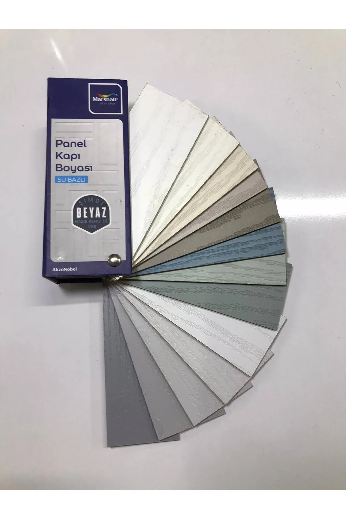 *gri Kayrak* Su Bazlı Amerikan Panel Kapı Boyası-1 Litre