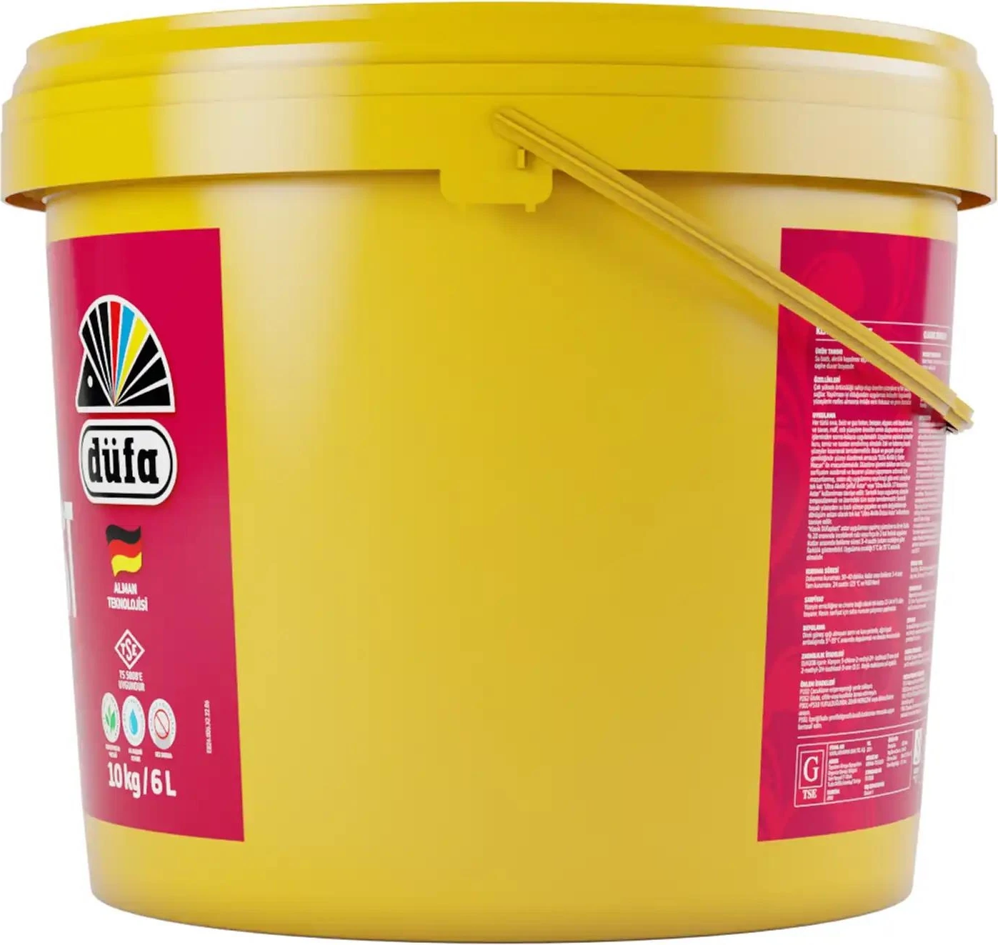 Klasik plast İç Cephe Duvar Boyası 1055 Fildişi 6 l