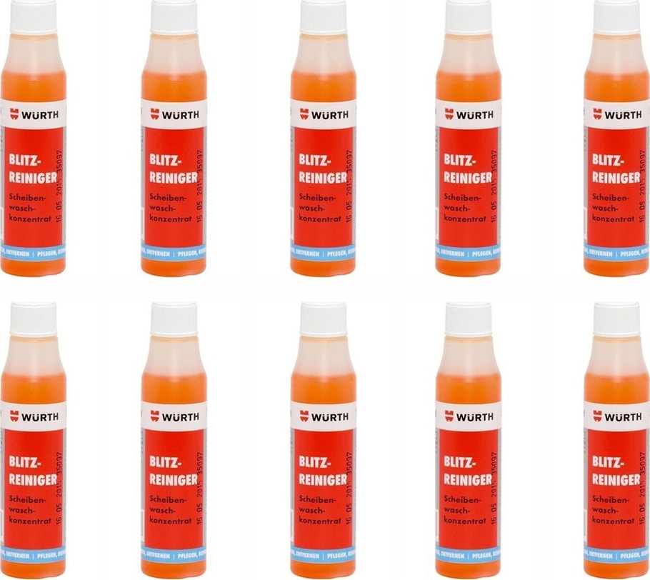 Oto Konsantre Cam Suyu Temizleme Sabunu 32 ml 10'lu