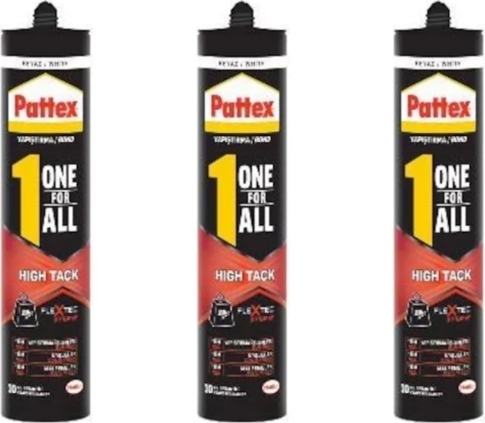 Pattex One For All High Tack Beyaz 460 ml 3 Adet