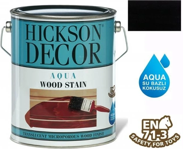 Hickson Decor Aqua Su Bazlı 1 Lt Ebon