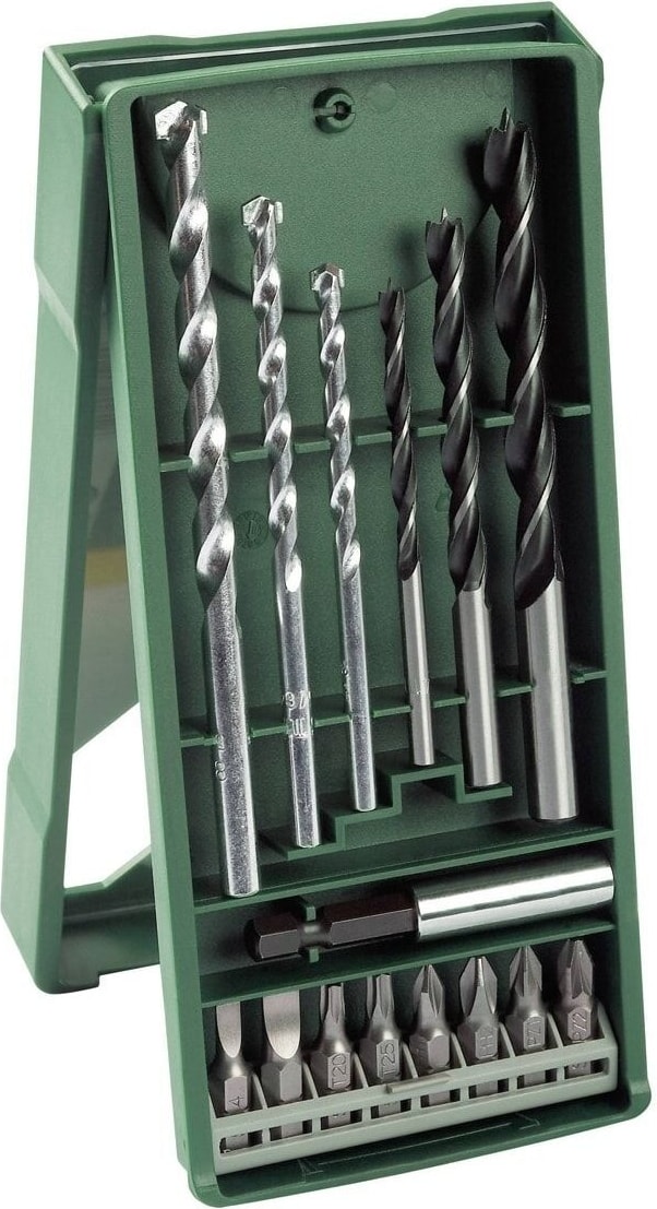 Anahtarsız Darbeli Matkap 600 Watt 13MM + 15 Parça Matkap Ucu Vidalama Ucu + 25 Parça Vidalama Ucu