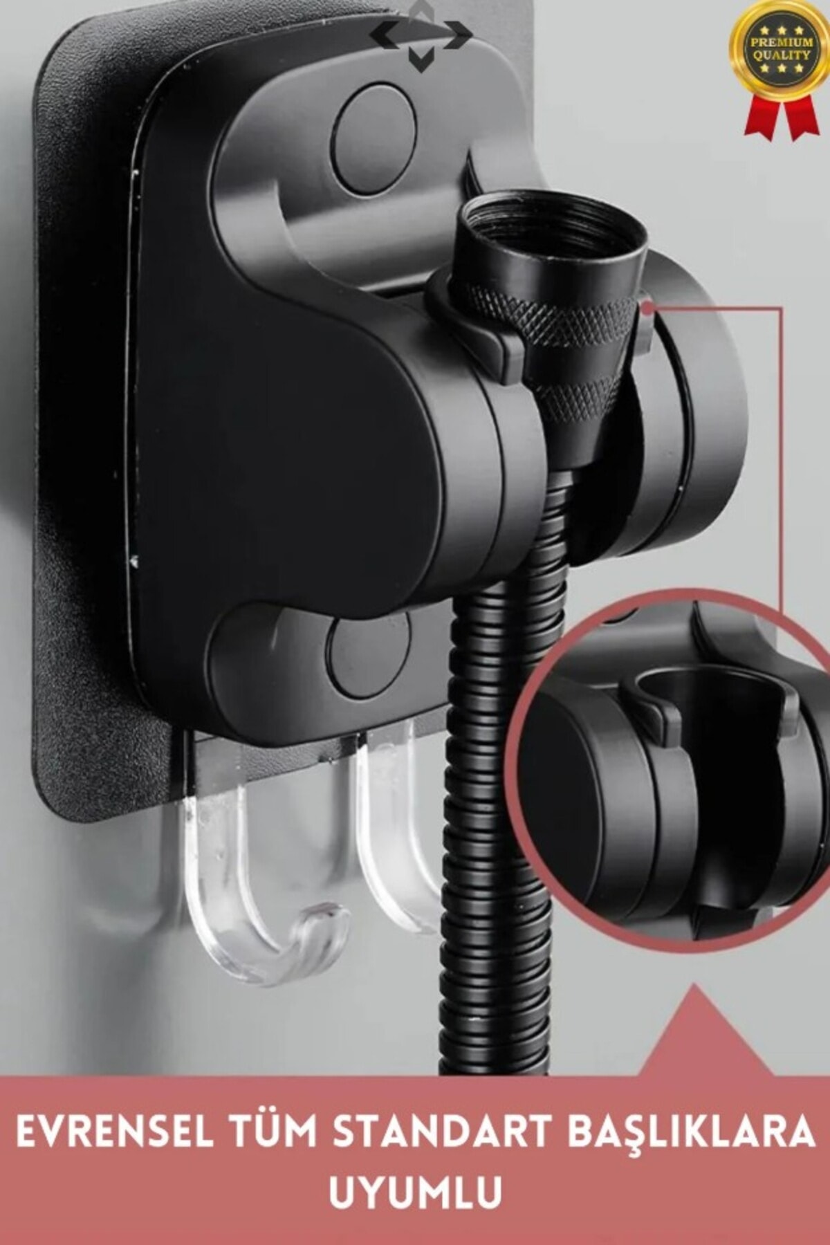 5 FONKSİYONLU SİYAH MAFSALLI DUŞ SETİ