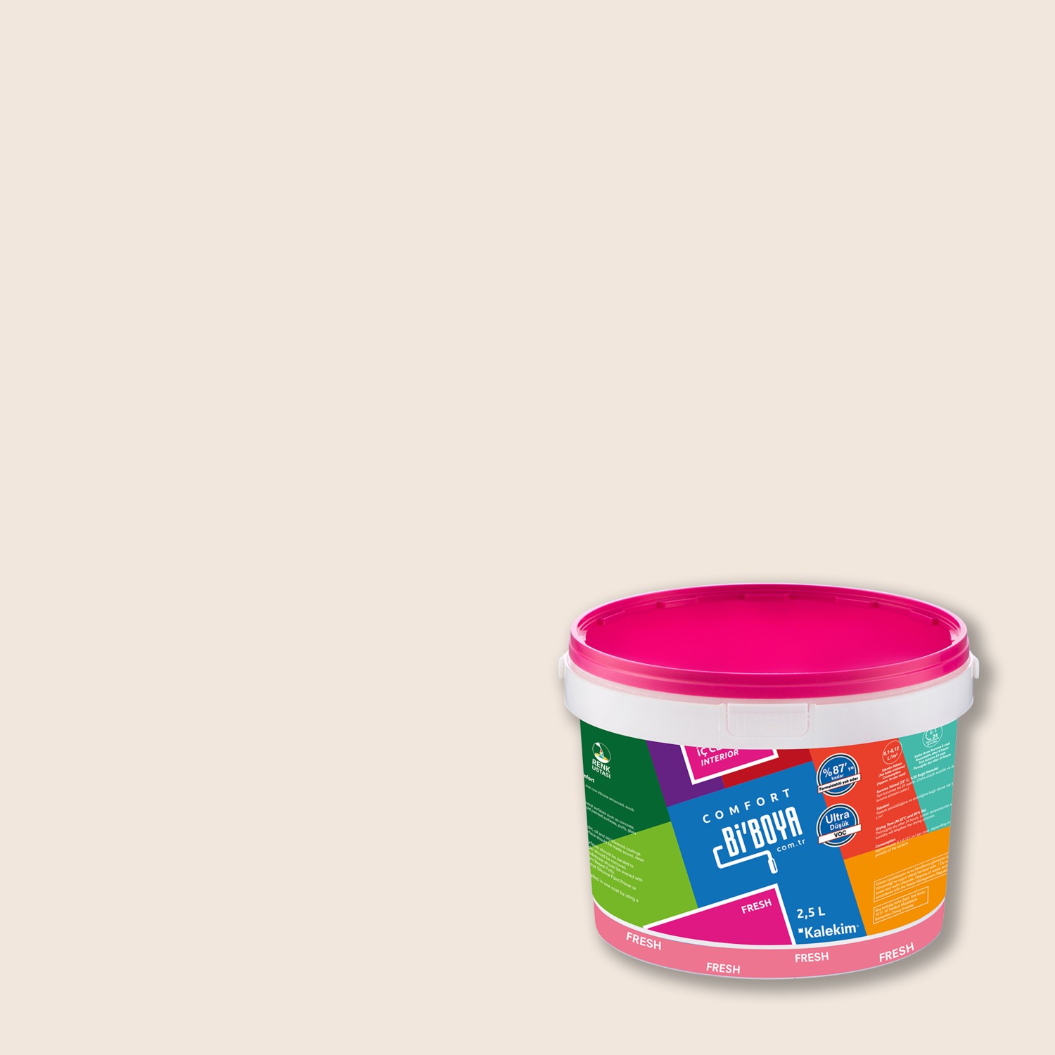 Ultra Düşük Voc İçerikli Boya 2.5 Lt Nergis