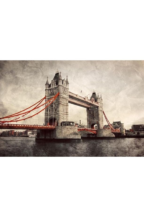 Vintage Tower Bridge Duvar Kağıdı