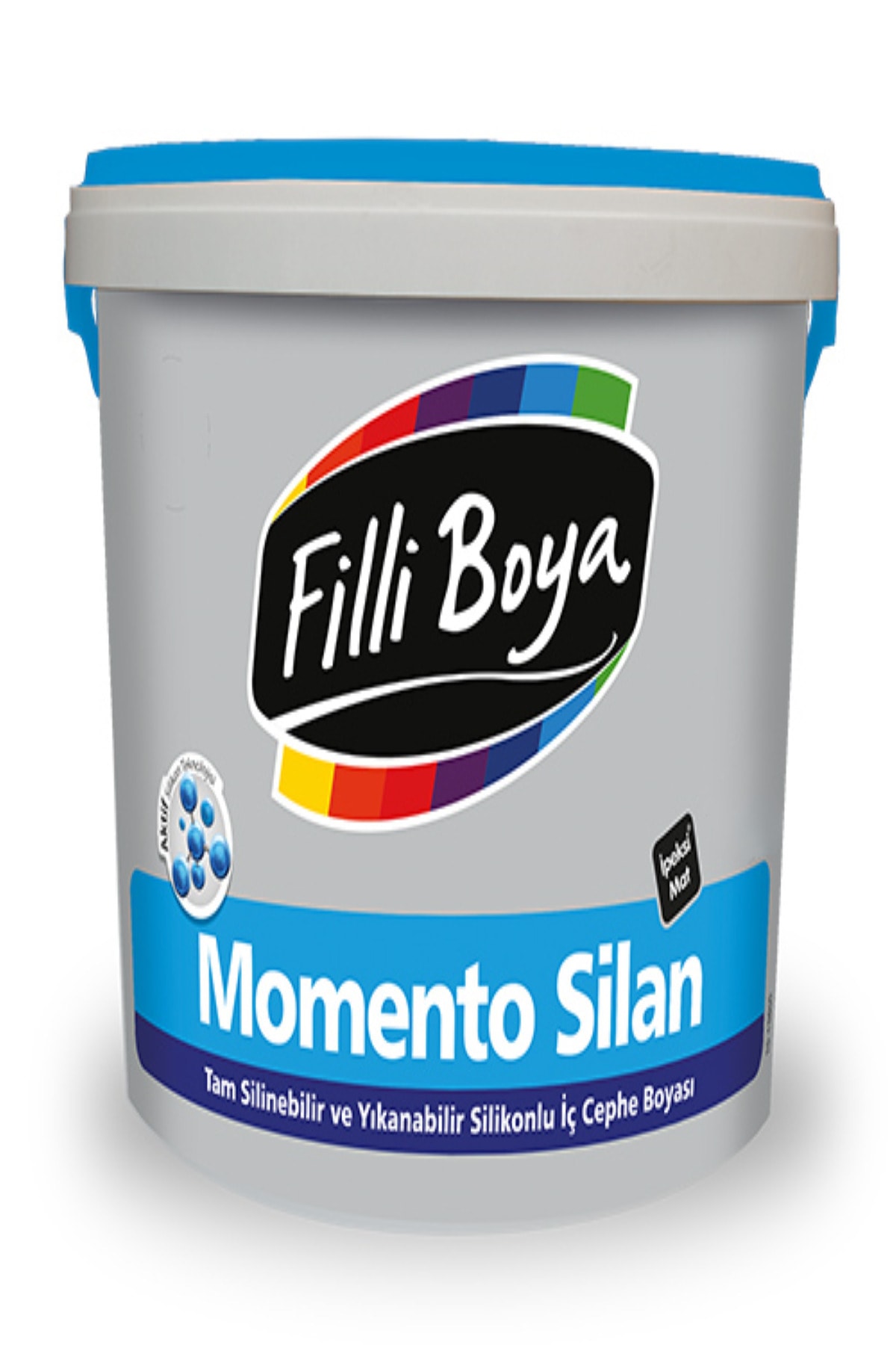 Momentosilan Silikonlı Ipeksi Iç Cephe Boyası 15 Lt Andezit 50