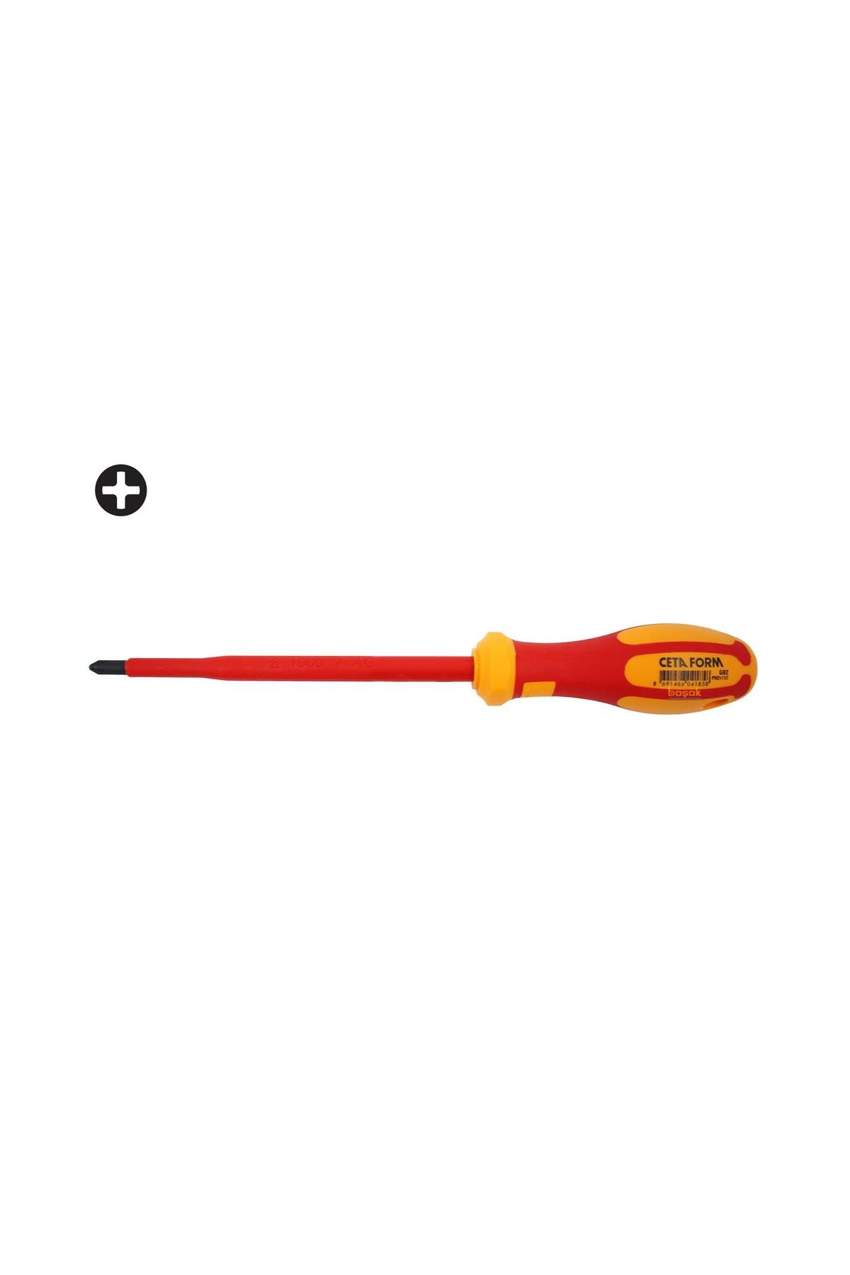 CETA FORM Ph 2 X150 Mm 1000 Volt Vde Izoleli Yıldız Tornavida G02-002-150