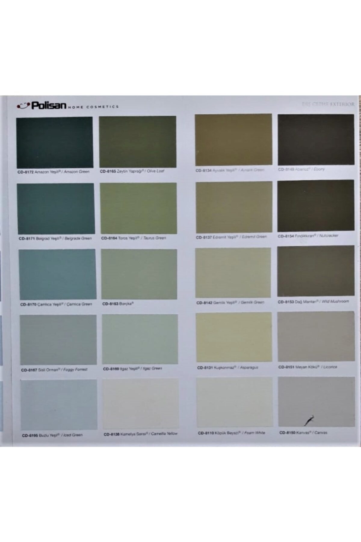 Silikonlu A1-dış Cephe Boyası-2,5litre(3,5KG.)-cd-8214 Ağrı Grisi