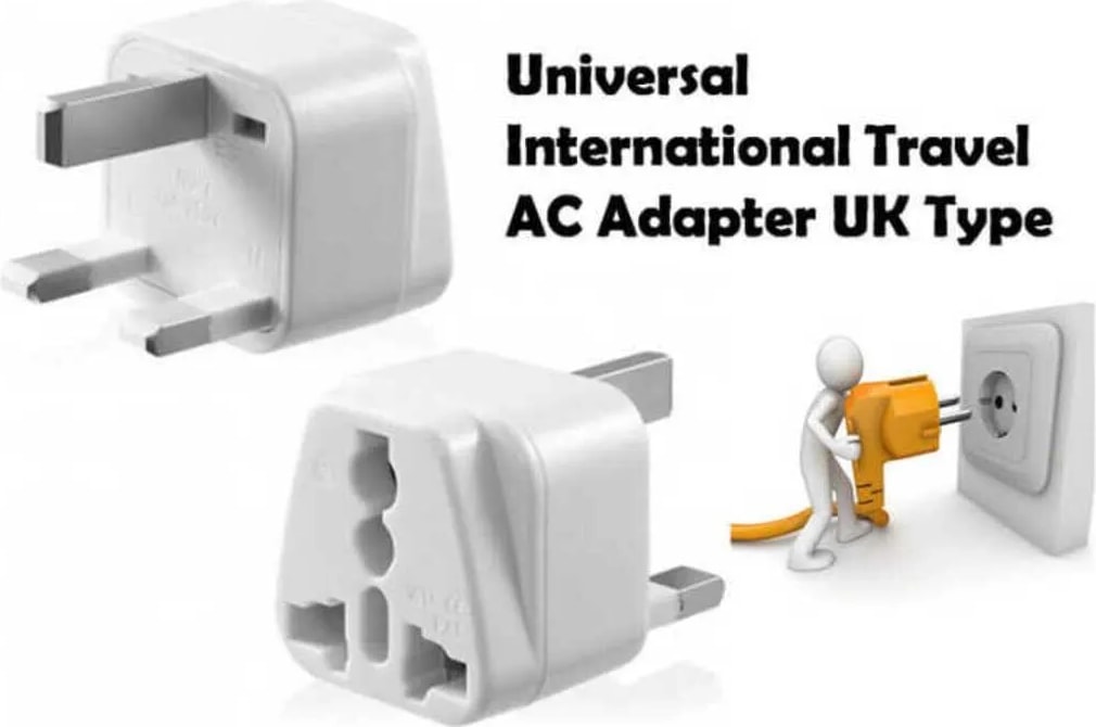 Ingiltere, Hong Kong, Irlanda, Kıbrıs Seyahat Fişi Adaptörü Tip G Plug Adapter Üniversal 3 Pinli