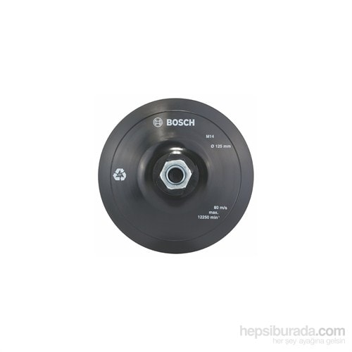 - Pıtrak Tutturmalı Taban - 125 Mm, 12.500 U/Min