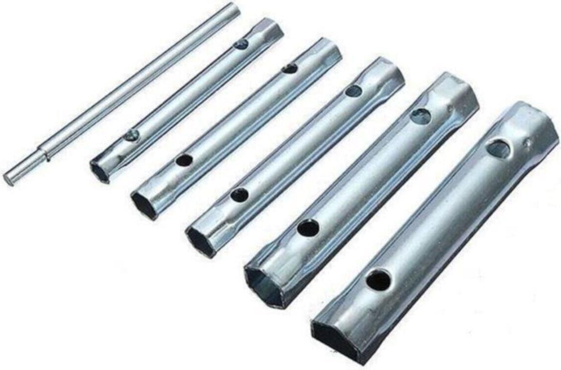 6 Parça Kovan Tipi Lokma Anahtarı 8 - 17 mm Arası Anahtar Set