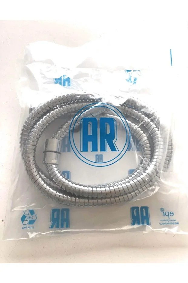 Ar 150cm Paslanmaz Duş Hortumu Fleks Spiral