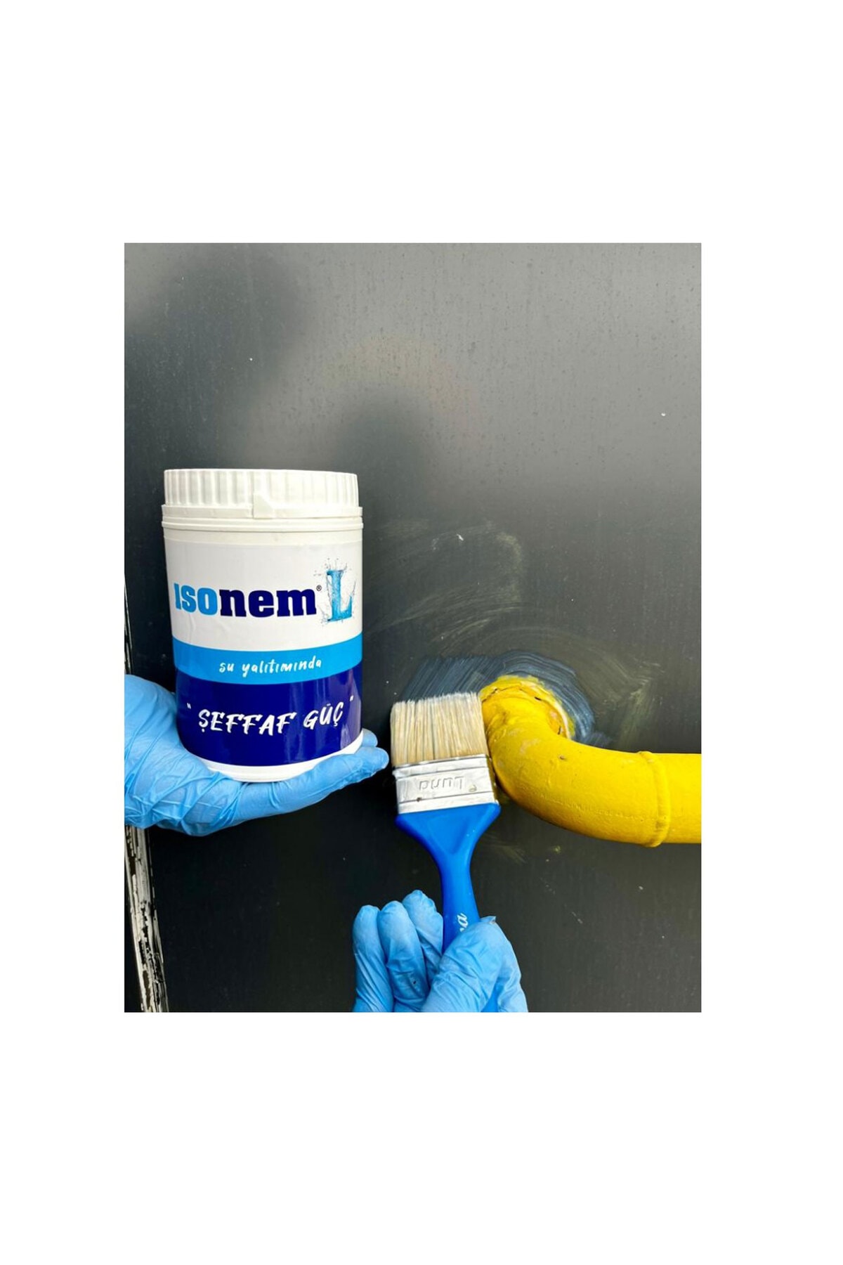 L ŞEFFAF GÜÇ Şeffaf Su Yalıtım Malzemesi 1 L