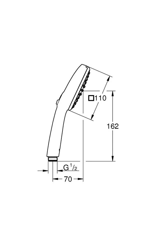 Tempesta Cube 110 El Duşu 2 Akışlı - 26902003